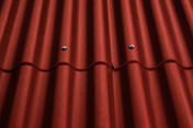 Plaque ondule COLORONDE FR 5 ondes standard rouge latrite - 2,50x0,918m - Plaques de couverture - Couverture & Bardage - GEDIMAT