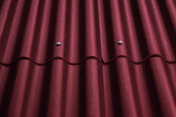 Plaque ondule COLORONDE FR 5 ondes standard rouge brun - 1,525x0,918m - Plaques de couverture - Couverture & Bardage - GEDIMAT