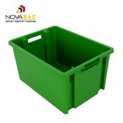 Bac de rangement NOVABAC vert émeraude - 30L - Bacs - Accessoires - Outillage - GEDIMAT