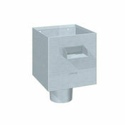 Boite  eau - CLASSIC naturel - 200x200mm D80mm - Accessoires de fixation - Couverture & Bardage - GEDIMAT