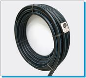 Tuyau eau potable HEKABLEU bande bleue PEHD noir D25mm - rouleau de 50m - Adduction d'eau - Matériaux & Construction - GEDIMAT