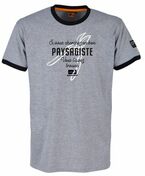 Tee-shirt paysagiste gris chin - L - Protection des personnes - Vtements - Outillage - GEDIMAT
