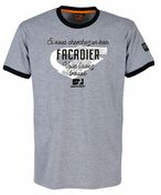Tee-shirt faadier gris chin - XXL - Protection des personnes - Vtements - Outillage - GEDIMAT