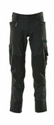 Pantalon de travail lger stretch avec poches genouillres noir - Taille 46 - Protection des personnes - Vtements - Outillage - GEDIMAT