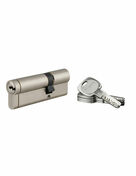 Cylindre TRANSIT 1 30 x 60 mm nickel 5 cls - Serrures - Verrous - Cadenas - Quincaillerie - GEDIMAT