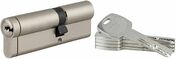 Cylindre TRANSIT 1 40 x 60 mm nickel 5 cls - Serrures - Verrous - Cadenas - Quincaillerie - GEDIMAT