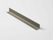 Profil de recouvrement en aluminium anodis titane- 2600x12x14mm - Revtements dcoratifs, lambris - Menuiserie & Amnagement - GEDIMAT