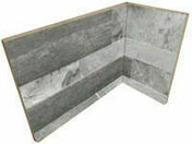 Angle externe TIFFANY - 10 x 20 x 15 cm - grey - Carrelages sols intrieurs - Cuisine - GEDIMAT