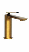 Mitigeur lavabo FOIL or bross - hauteur sous bec 11,5cm - Salle de Bains Classique Chic - Tendance Classique Chic - Gedimat.fr