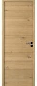 Bloc-porte alvolaire HEMA plaqu chne Hui.90 mm - 204 x 93 cm - droit poussant - serrure magntique - Portes d'intrieur - Menuiserie & Amnagement - GEDIMAT