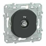 Prise TV OVALIS REFRESH anthracite - Interrupteurs - Prises - Electricit & Eclairage - GEDIMAT
