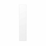 DQ-PP Baguette d'angle d'angle d'intérieur | Noir mat | 23 x 23 mm | PVC |  Barre de cuisine Plinthe de travail Baguette de finition de cuisine