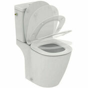 Pack WC à poser cuvette KHEOPS 2 avec abattant thermodur blanc - 77,5x66,5x36,5cm - WC - Mécanismes - Salle de Bains & Sanitaire - GEDIMAT