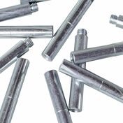Rallonge acier zingu blanc  embase 7x150mm - 30mm - Accessoires de fixation - Couverture & Bardage - GEDIMAT