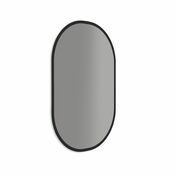 Miroir SOUL - 80 x 55 cm - noir - Salle de bains noir et blanc - Tendances Noir et Blanc - Gedimat.fr