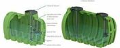 Cuve de stockage et de rétention d'eau de pluie polyéthylène PACK'EAU - 5 000L - Récupération d'eau de pluie - Couverture & Bardage - GEDIMAT