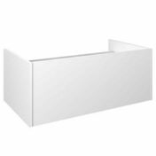 Rangement placard modulaire grand tiroir blanc - L.94.3 x H.38.1cm - Placards - Menuiserie & Aménagement - GEDIMAT