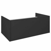 Rangement placard modulaire grand tiroir noir - L.94.3 x H.38.1cm - Placards - Menuiserie & Aménagement - GEDIMAT