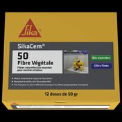 Fibre bio-source antifissuration SIKACEM 50 - 12 doses - Adjuvants - Matriaux & Construction - GEDIMAT