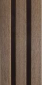 Bardage faux claire-voie WEO 35 bois composite - 33 x 140 mm L.3,90 m - ip - Clins - Bardages - Bois & Panneaux - GEDIMAT
