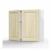 Kit façade de cuisine ALPINE 2 portes pin clair brut B10/H05 - H.71,5 x l.80 cm - Cuisines en kit, prêtes à monter  - Cuisine - GEDIMAT