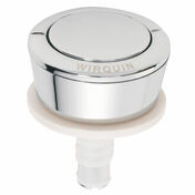 Bouton simple poussoir mcanisme WC - WC - Mcanismes - Salle de Bains & Sanitaire - GEDIMAT