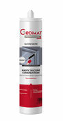Mastic silicone neutre construction GEDIMAT PERFORMANCE PRO - 310ml - blanc - Ptes et Mastics sanitaires - Plomberie - GEDIMAT