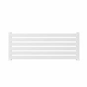 Clture kit de dpart MERLIN alu blanc - h.0,80 x l.2 m - Ecrans - Cltures - Menuiserie & Amnagement - GEDIMAT