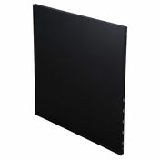 Plaque murale unie 80x120 noir - Tubages rigides - Couverture & Bardage - GEDIMAT