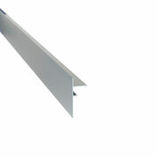 Profil de finition clipsable gris aluminium - 70 mm - Terrasses en bois - Amnagements extrieurs - GEDIMAT