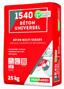 Bton UNIVERSEL 1540 - sac de 25kg - Ciments - Chaux - Mortiers - Matriaux & Construction - GEDIMAT