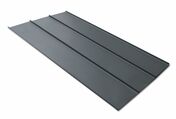 Bardage CLIPEO 450 acier - 58 x 450 mm L.3 m - gris anthracite - Clins - Bardages - Bois & Panneaux - GEDIMAT