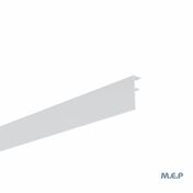 Moulure de finition - 50 x 15 mm L.3 m - blanc - Clins - Bardages - Couverture & Bardage - GEDIMAT