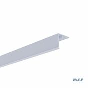 Angle extrieur - 50 x 50 mm L.3 m - gris clair - Clins - Bardages - Bois & Panneaux - GEDIMAT