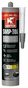 Enduit lastique SMP-300 290 ml - gris - Ptes et Mastics sanitaires - Plomberie - GEDIMAT