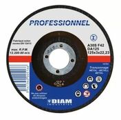 Disque abrasif acier p.3 mm - 125 mm - Consommables et Accessoires - Outillage - GEDIMAT