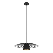 Suspension FELIXKIRK E27 40W - noir et or - Spoterie et Luminaire - Electricit & Eclairage - GEDIMAT