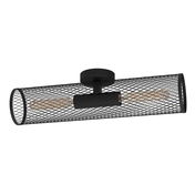 Plafonnier REDCLIFFE E27 2 x 40W - noir - Spoterie et Luminaire - Electricit & Eclairage - GEDIMAT