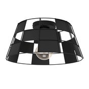 Plafonnier PONTEFRACT E27 40W - noir - Spoterie et Luminaire - Electricit & Eclairage - GEDIMAT