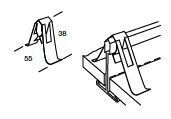 Clip de maintien universel  - Accessoires plafonds - Isolation & Cloison - GEDIMAT