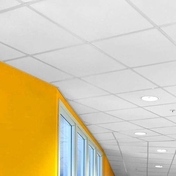 Dalle de plafond PALLAS BASIC A15/24 blanc - 1200 x 600 x 20 mm - Plafonds suspendus - Isolation & Cloison - GEDIMAT